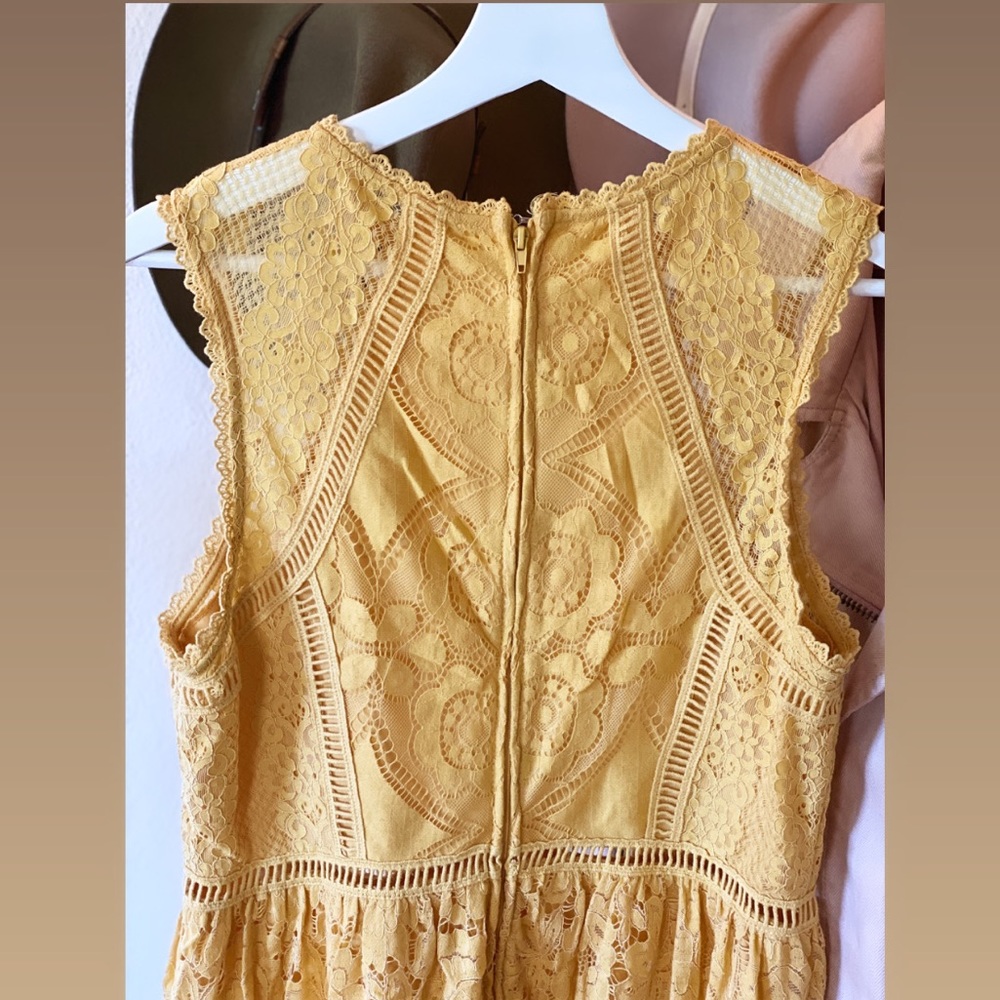 Sweet Yellow Dress